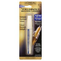 L'Oreal Voluminous Million Lashes Mascara, Waterproof, Black 670, 0.32 Ounce