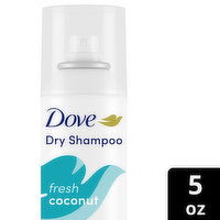 Dove Advanced Advanced Dry Shampoo Fresh Coconut, 5 Ounce