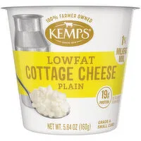 Kemps Cottage Cheese, Low Fat, Plain, Small Curd, 5.64 Ounce