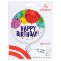 Anagram Standard Birthday 18 Inch Balloon, 1 Each