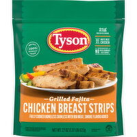 Tyson Frozen Grilled Fajita Chicken Strips, 22 Ounce