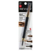 Revlon ColorStay Micro Pencil Powder & Brush, Brow Creator, Blonde 600, 0.0003 Ounce