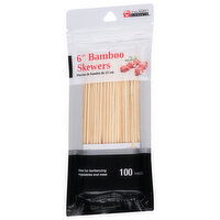 Culinary Elements Skewers, Bamboo, 6 Inch, 100 Each