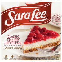 Sara Lee Cheesecake, Classic Cherry, 19 Ounce