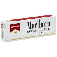 Marlboro Cigarettes, Special Blend, 100's, Flip-Top Box, 200 Each