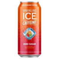 Sparkling Ice Sparkling Water, Zero Sugar, Strawberry Citrus, 16 Fluid ounce