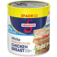 Swanson® White Premium Chunk Canned Chicken Breast in Water, 25 Ounce