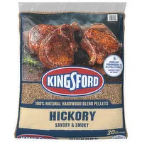 Kingsford Wood Pellets, Hickory, Savory & Smokey, 20 Pound