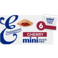 Entenmann's Baker's Delights Cherry Mini Snack Pies, 6 packs, 12 oz, 6 Each