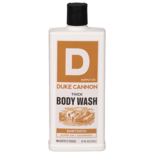 Duke Cannon Supply Co. Thick Body Wash, Sawtooth