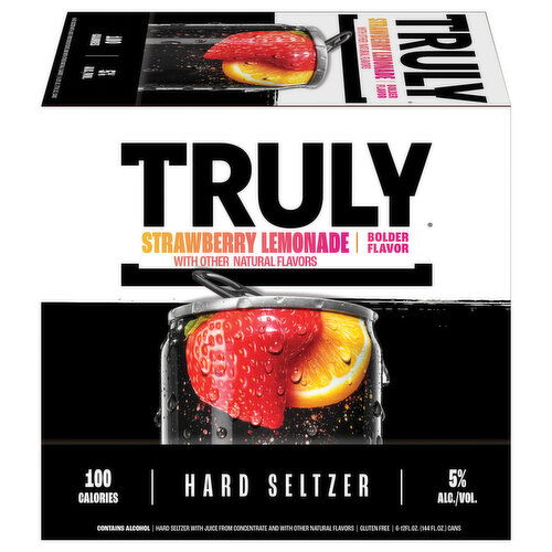 Truly Strawberry Lemonade Hard Seltzer