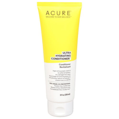 Acure Conditioner, Ultra Hydrating