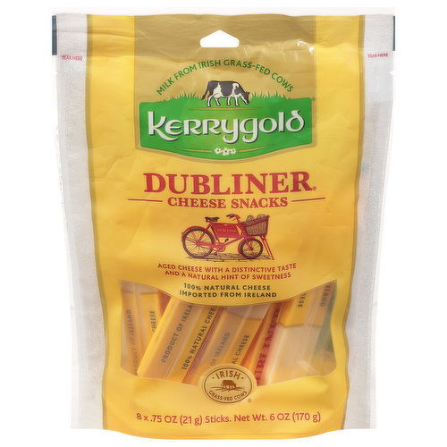 Kerrygold Cheese Snacks, Dubliner