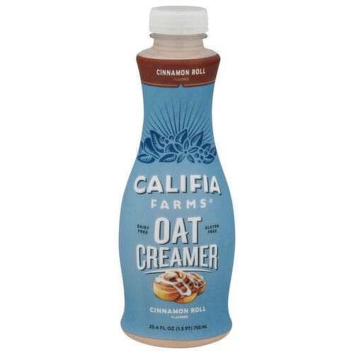 Califia Farms Oat Creamer, Cinnamon Roll Flavored