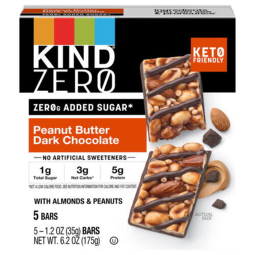 Kind Peanut Butter Dark Chocolate Bars with Almonds & Peanuts