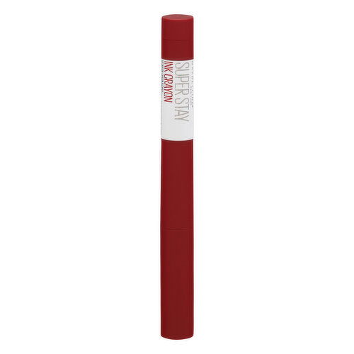 Maybelline Super Stay Lip Crayon, Run the World 80, Ink Crayon