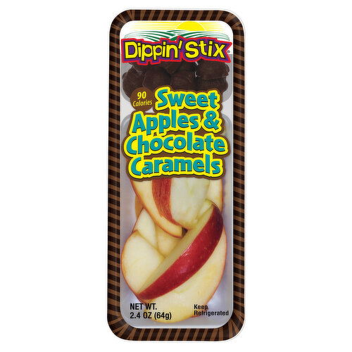 Dippin Stix Sweet Apples & Chocolate Caramels