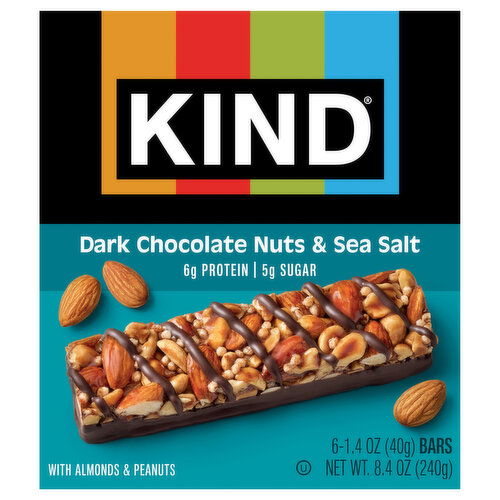 Kind Dark Chocolate Nuts & Sea Salt Bars