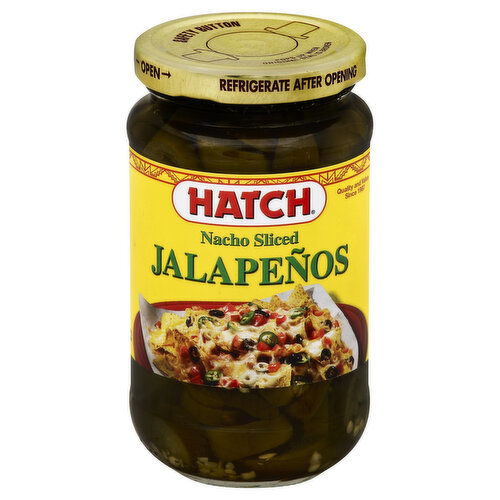 Hatch Jalapenos, Nacho Sliced