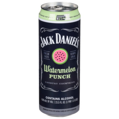 Jack Daniel's Country Cocktails, Watermelon Punch