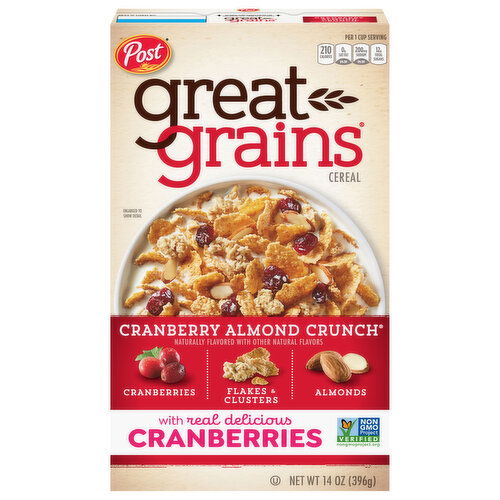 Great Grains Cereal, Cranberry Almond Crunch