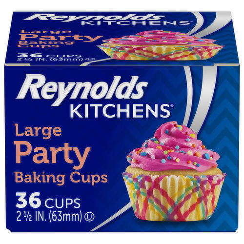 Reynolds Kitchens Baking Cups, Party, Large