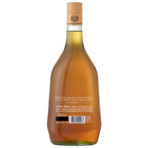 E & J Brandy Peach Flavored Brandy