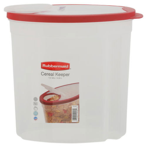 Rubbermaid Cereal Keeper, 1.5 Gallon