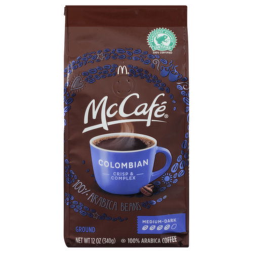McCafe Coffee, Colombian, Ground, Medium-Dark