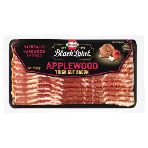 Hormel Black Label Thick Cut Applewood Bacon