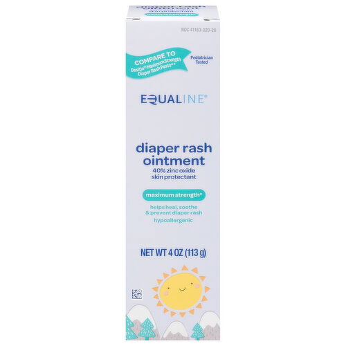 Equaline Diaper Rash Ointment, Maximum Strength