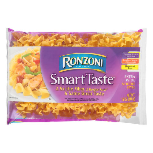 Ronzoni Pasta, Noodle Style, Extra Wide