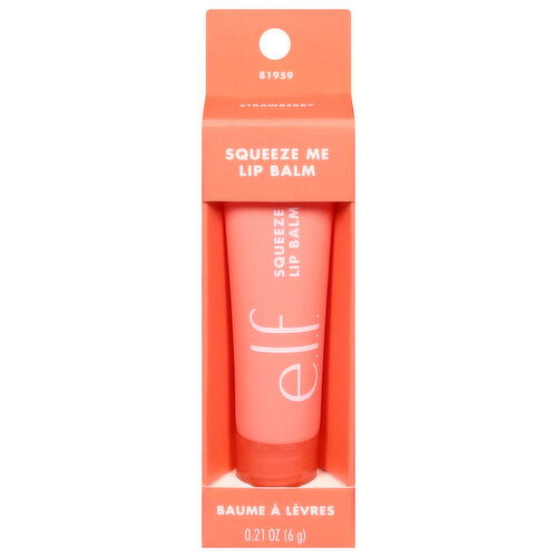 e.l.f. Lip Balm, Squeeze Me, Strawberry