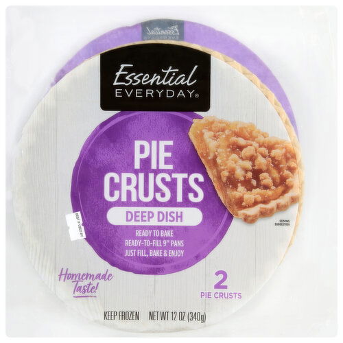 Essential Everyday Deep Dish Pie Crusts