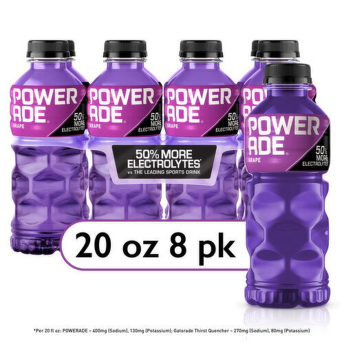 Powerade Grape Electrolyte Sports Drink