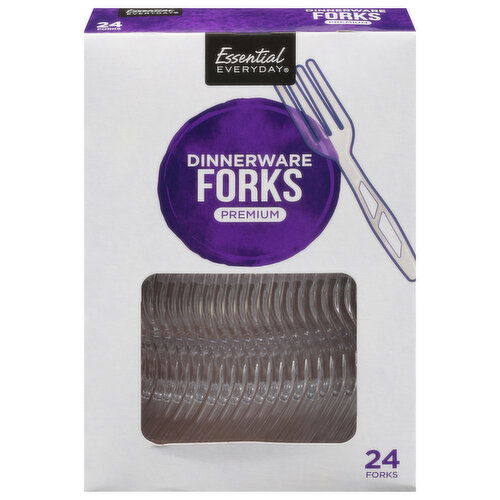 Essential Everyday Forks, Dinnerware, Premium