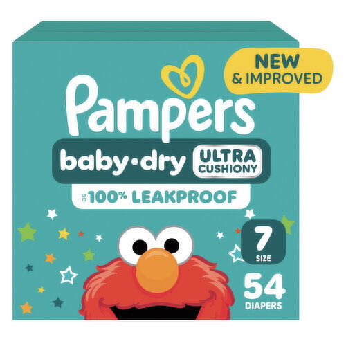 Pampers Baby Dry Baby Dry Diapers Size 7