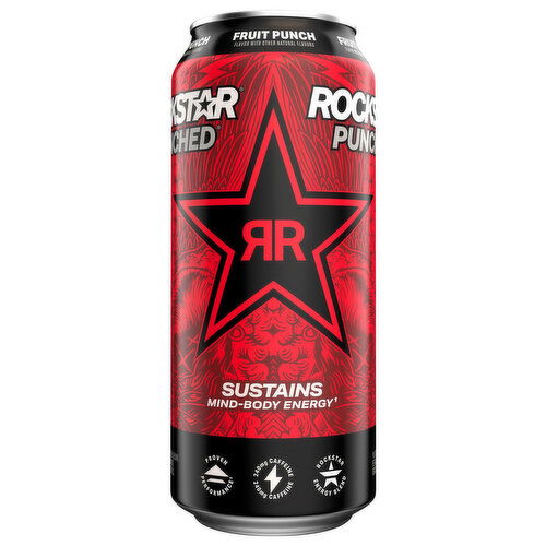 Rockstar Fruit Punch Energy Drink
