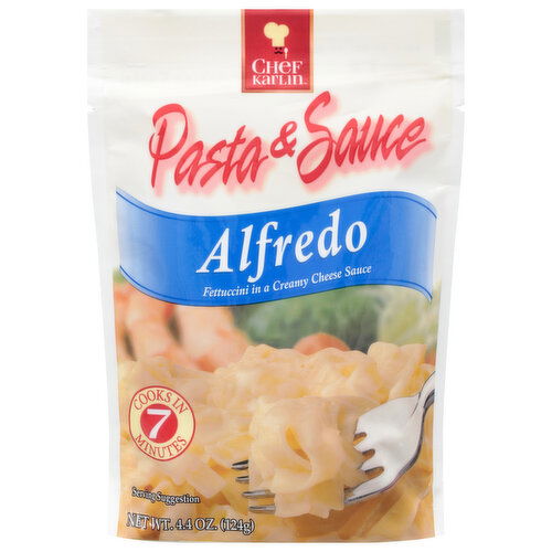 Chef Karlin Pasta & Sauce, Alfredo