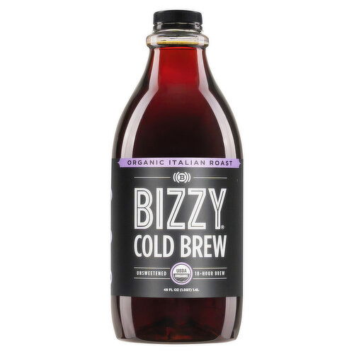 Bizzy Coffee, Organic, Italian Roast, Cold Brew