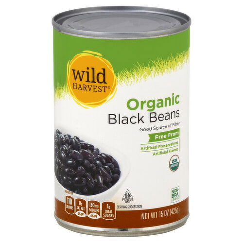 Wild Harvest Black Beans, Organic