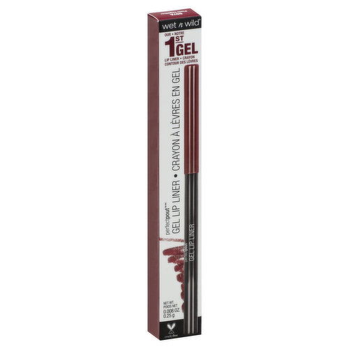 Wet n Wild Perfect Pout Gel Lip Liner, Plum Together 657A