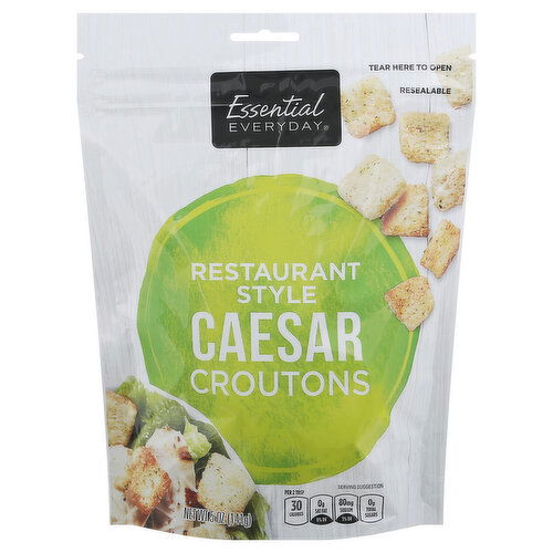 Essential Everyday Croutons, Caesar, Restaurant Style