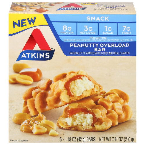 Atkins Bar, Peanutty Overload