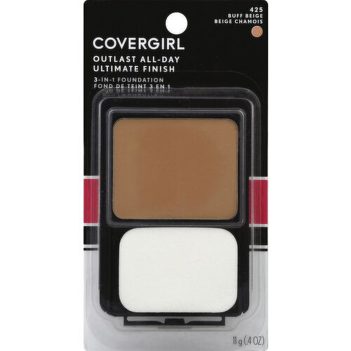 CoverGirl Ultimate Finish Liquid Powder Makeup, Buff Beige 420