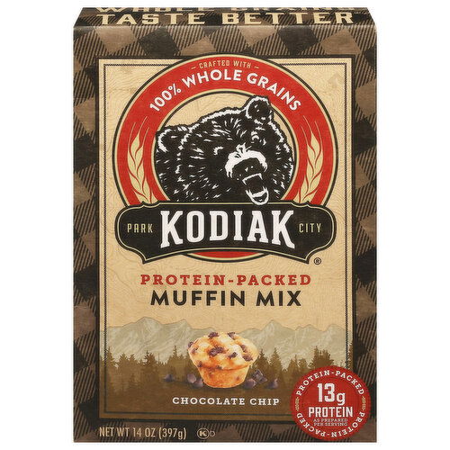 Kodiak Chocolate Chip Muffin Mix