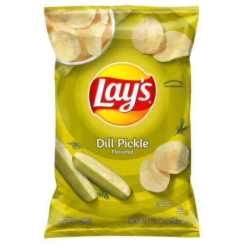 Lay's Potato Chips, Dill Pickle Flavored