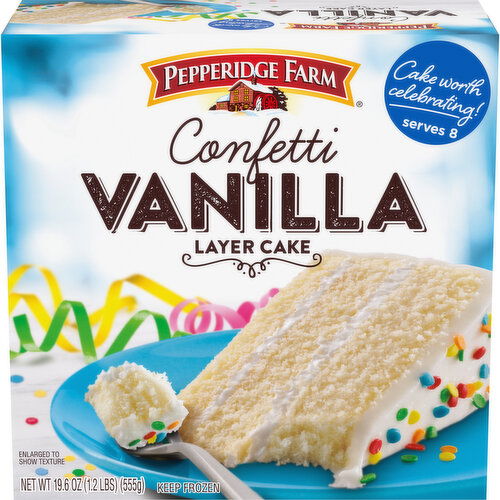 Pepperidge Farm® Snowball Frozen Confetti Vanilla Layer Cake