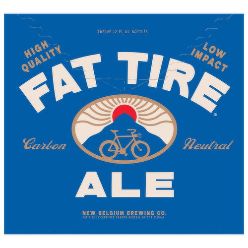 New Belgium Fat Tire Beer, Ale