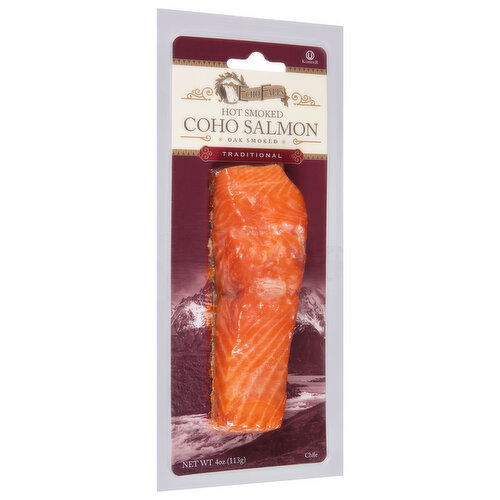 Echo Falls Coho Salmon, Hot Smoked, Traditional